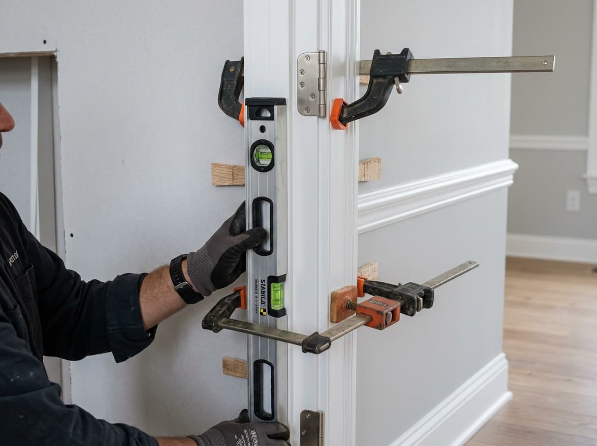 Einbau genormter Baufertigteile